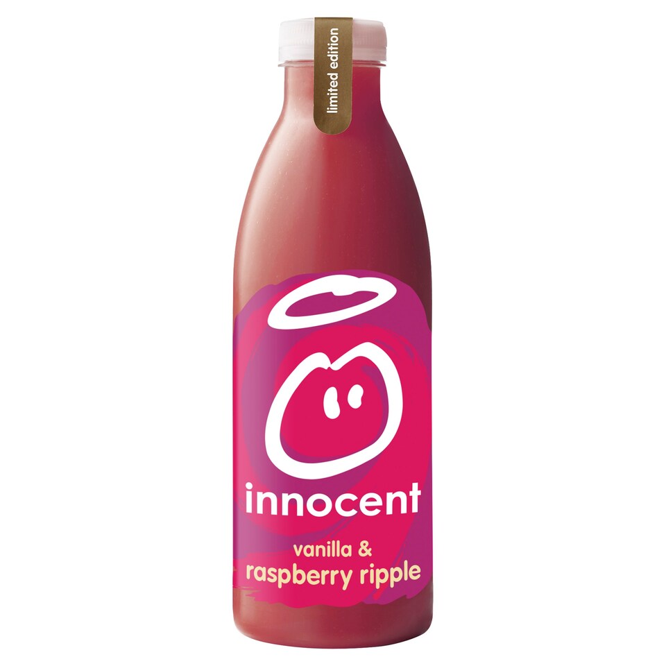 Innocent Vanilla & Raspberry Ripple Smoothie 750Ml