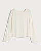 image 4 of F&F CoolEase™ Modal Rich Long Sleeved Pyjama Top in Cream
