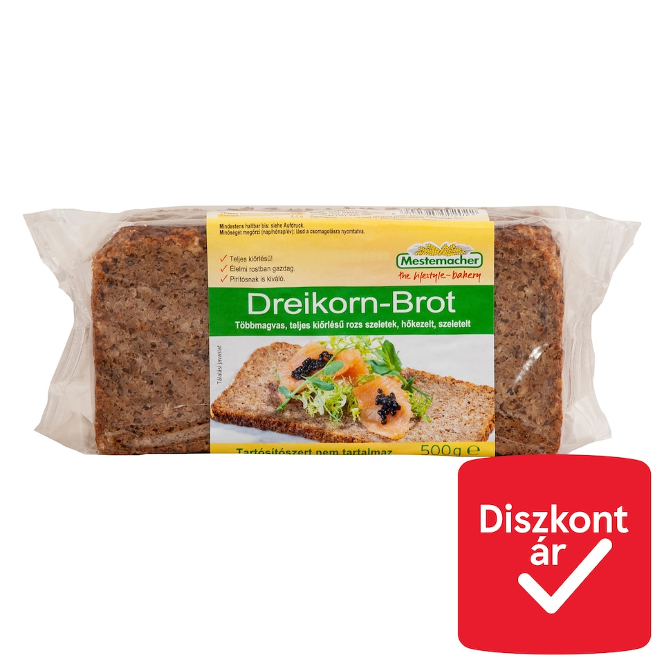 MESTEMACHER three corn bread 500 g