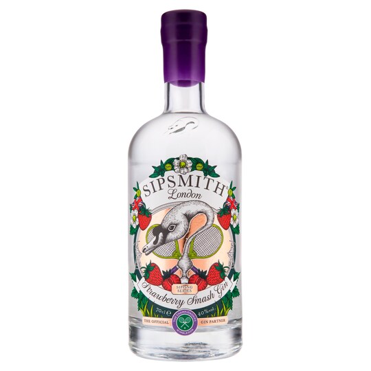 Sipsmith Strawberry Smash Gin 70Cl Tesco Groceries