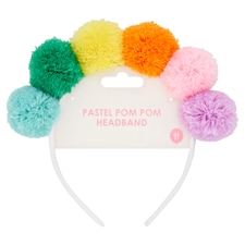 Table fun Pastel PomPom Headband