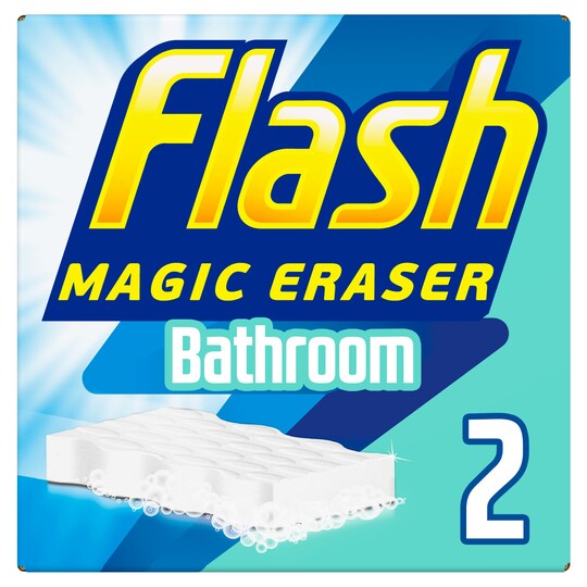 Flash Magic Eraser Bathroom Twin Tesco Groceries