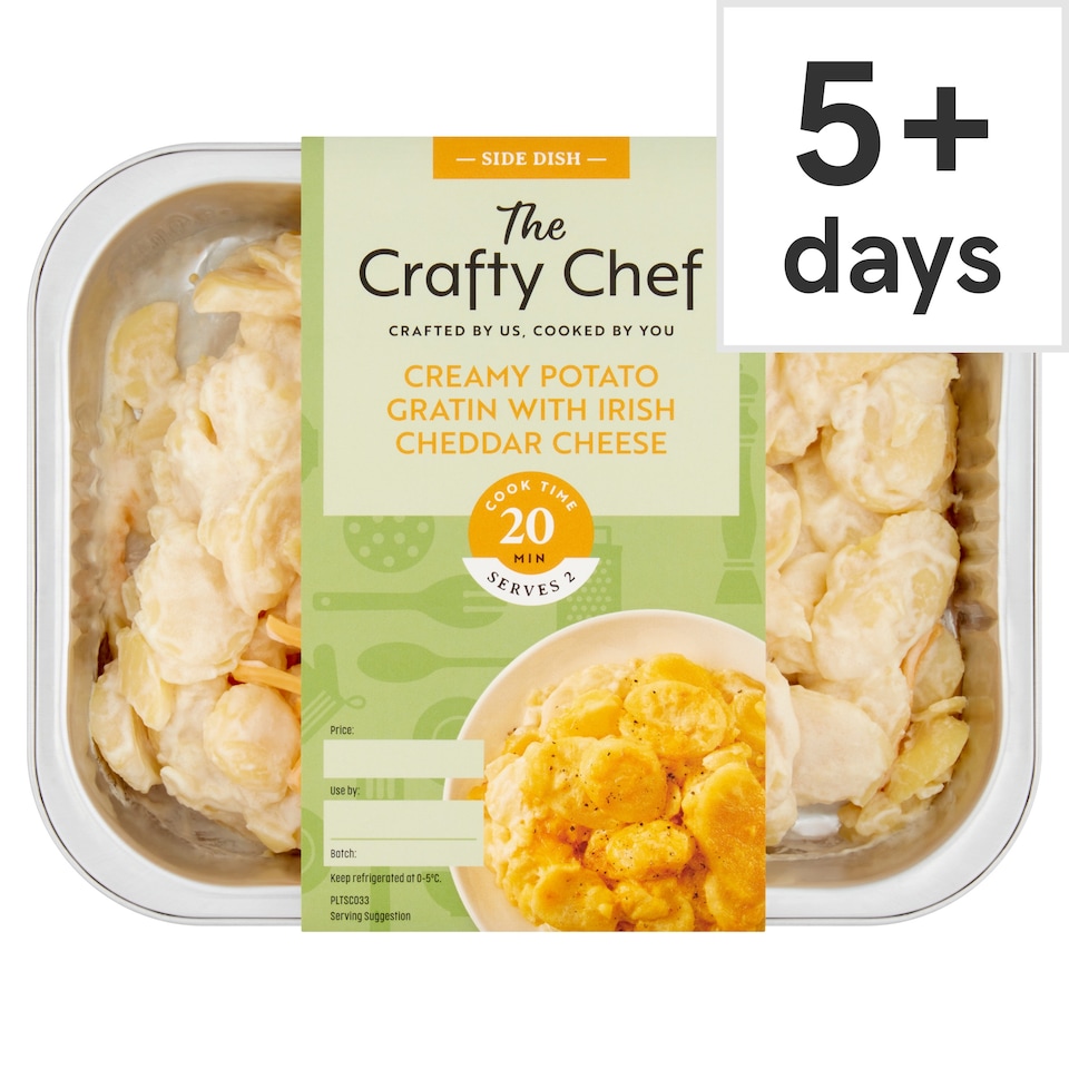 The Craft Chef Potato Gratin And Irish Chedder 400G