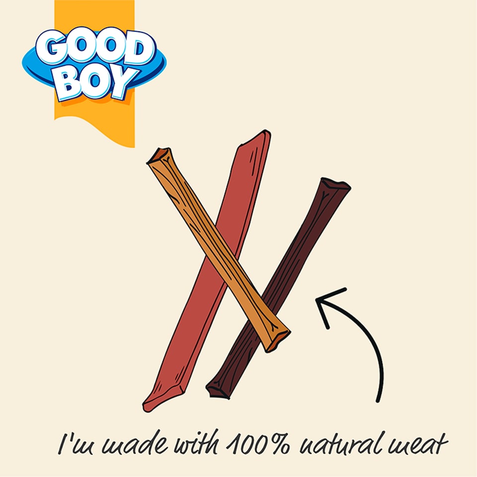 image 1 of Good Boy Wagtastic Assorted Meat Strips 300G