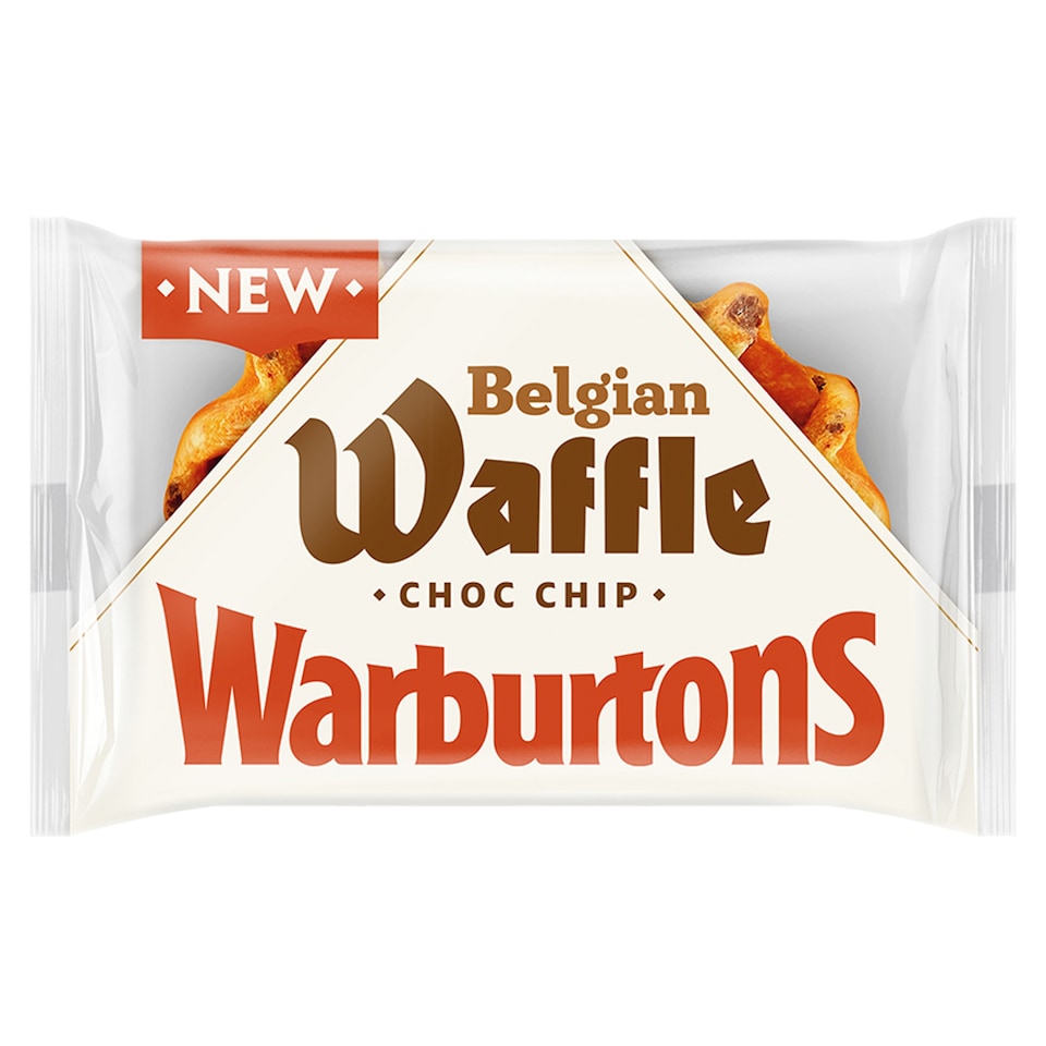 Warburtons Belgian Waffle - Choc Chip 70g