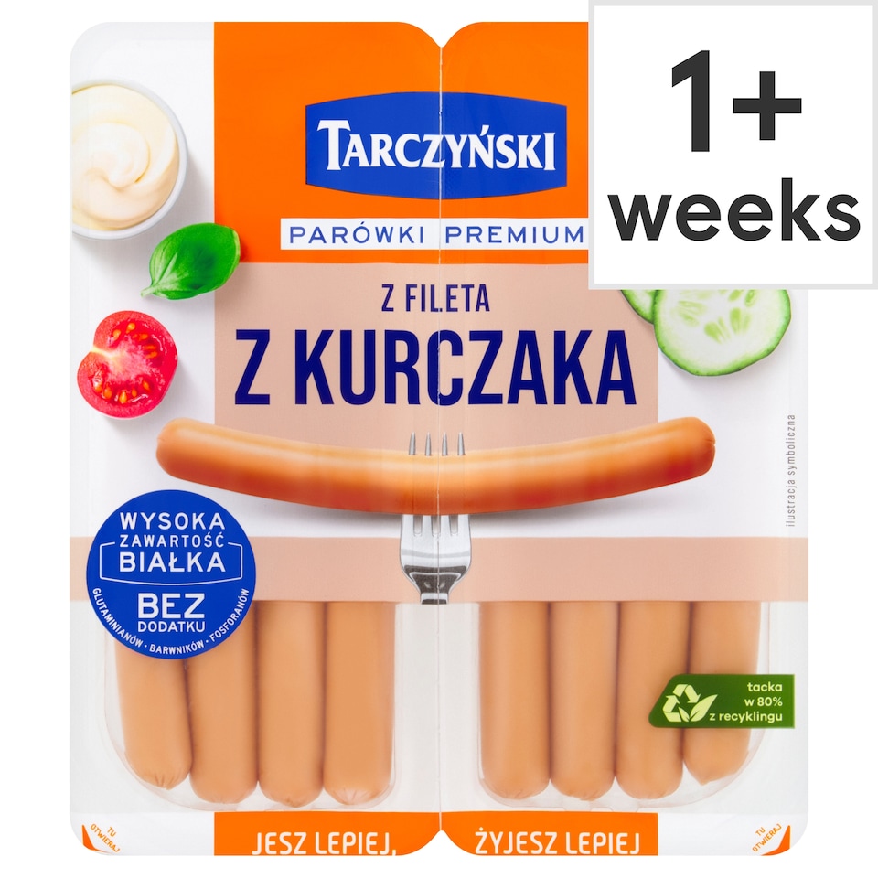 Tarczynski Chicken Hot Dogs 180G