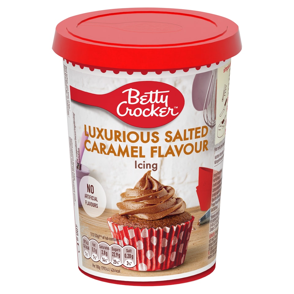 image 1 of Betty Crocker Salted Caramel Icing 400G