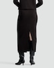 image 4 of F&F Textured Midi Co-ord Pencil Skirt in Brown