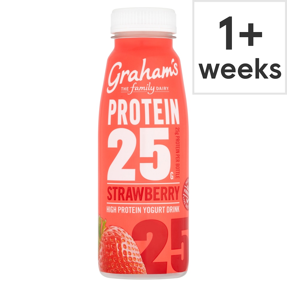Graham's High Protein Yogurt Drink - Strawberry 330ml