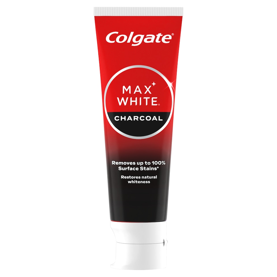 image 1 of Colgate Max White Charcoal Toothpaste {size}