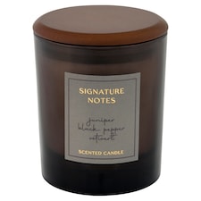 F&F Home Signature Notes Candle Juniper, Black Pepper & Vetivert 200g