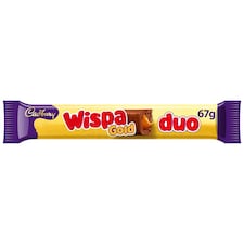 Cadbury Wispa Gold Chocolate Duo Bar 67G