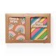 image 1 of Paperchase Neon Christmas Box of 8 Christmas Cards