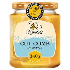 Rowse Cut Comb In Acacia Honey 340G