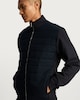 image 1 of F&F Quilted Front Zip Up Jacket in Navy