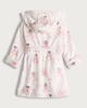image 2 of F&F Girls Fleece Fairy Print Dressing Gown in Multi