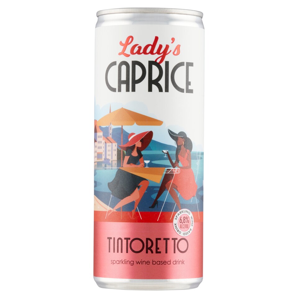 Lady's Caprice Tintoretto nápoj na bázi vína 250ml