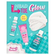 Foam & Fortune Head to toe Glow set