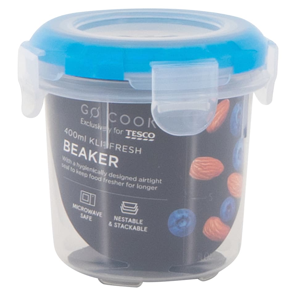 image 1 of Go Cook Klipfresh Food Storage Beaker 400ml