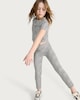 image 1 of F&F Active Girls ULTRAMOVE 2-Piece Leopard Print T-Shirt and Leggings Set in Multi Brown