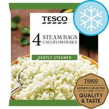 Tesco Cauliflower Rice 4 Pack 600G