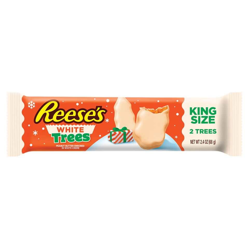 Reeses Peanut Butter White Trees 2 Pack 68G