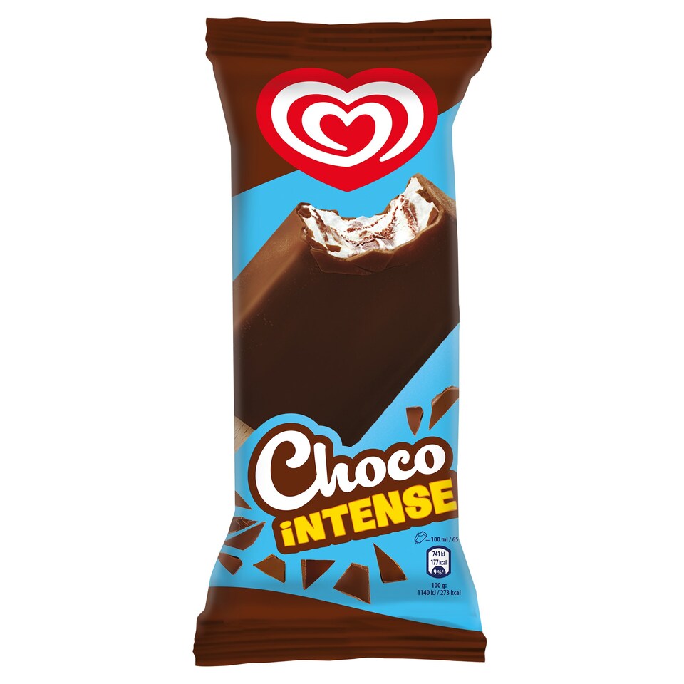  Algida Choco Intense vanília ízű jégkrém csokoládésszósszal kakaós bevonatban 100 ml