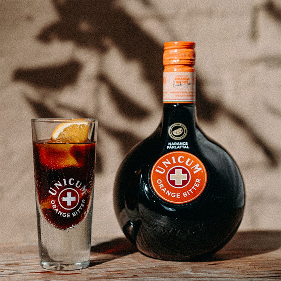 image 1 of Zwack Unicum Orange Bitter Herb Liqueur 34,5% 0,5 l