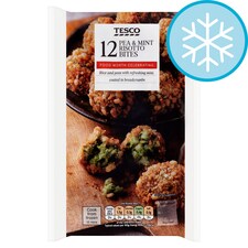 Tesco Pea And Mint Risotto Bites 194G