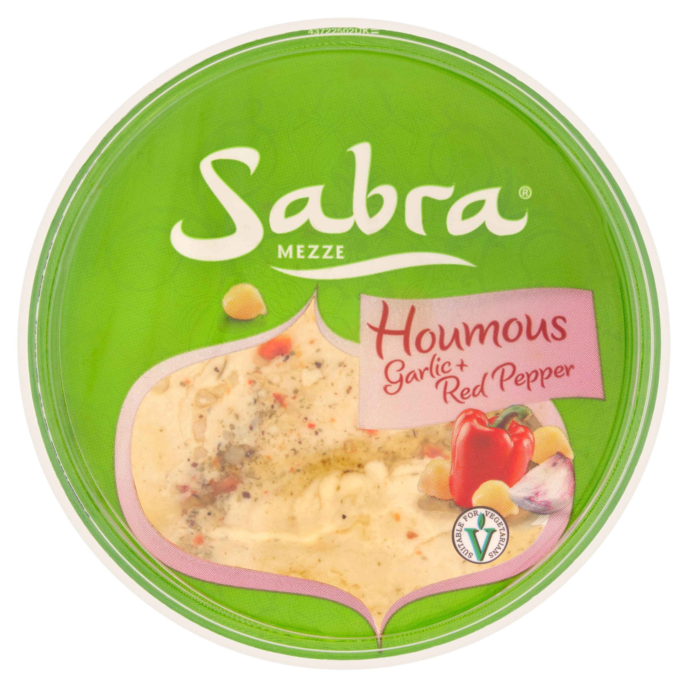 Sabra Houmous Garlic Red Pepper 200G