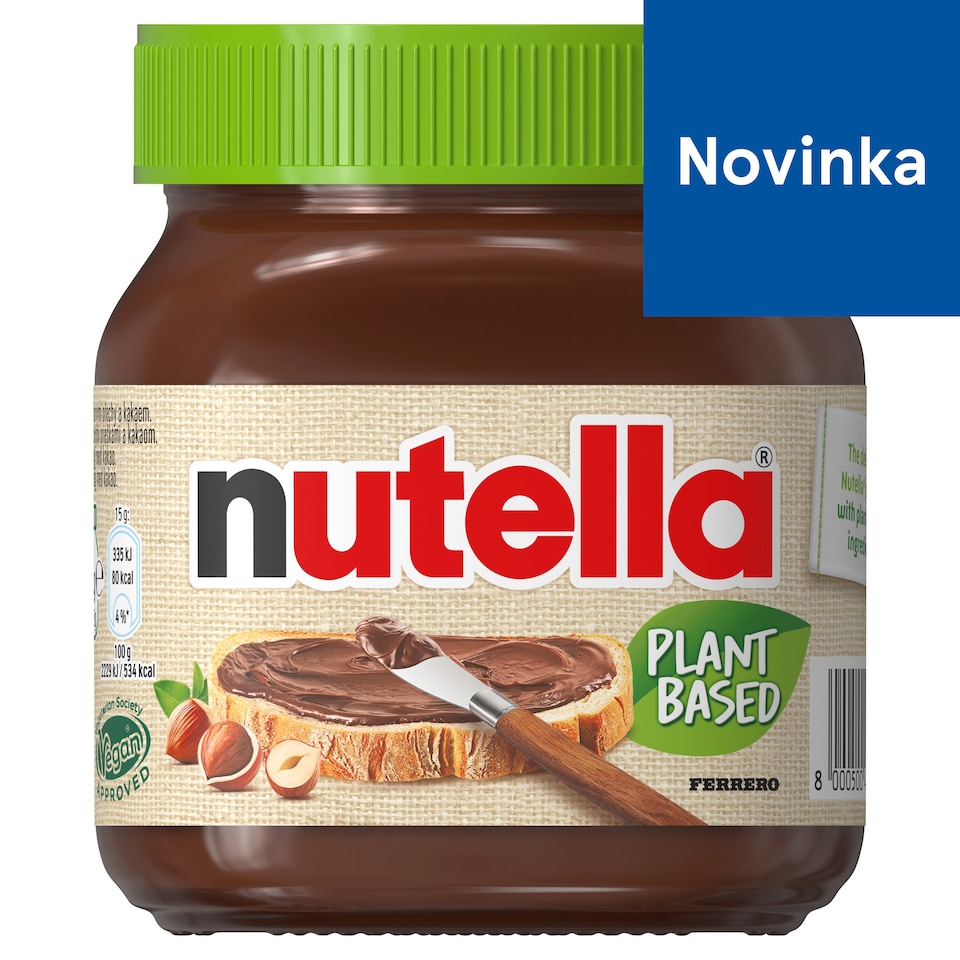 Nutella Plant Based Spread with Hazelnuts and Cocoa 350 g