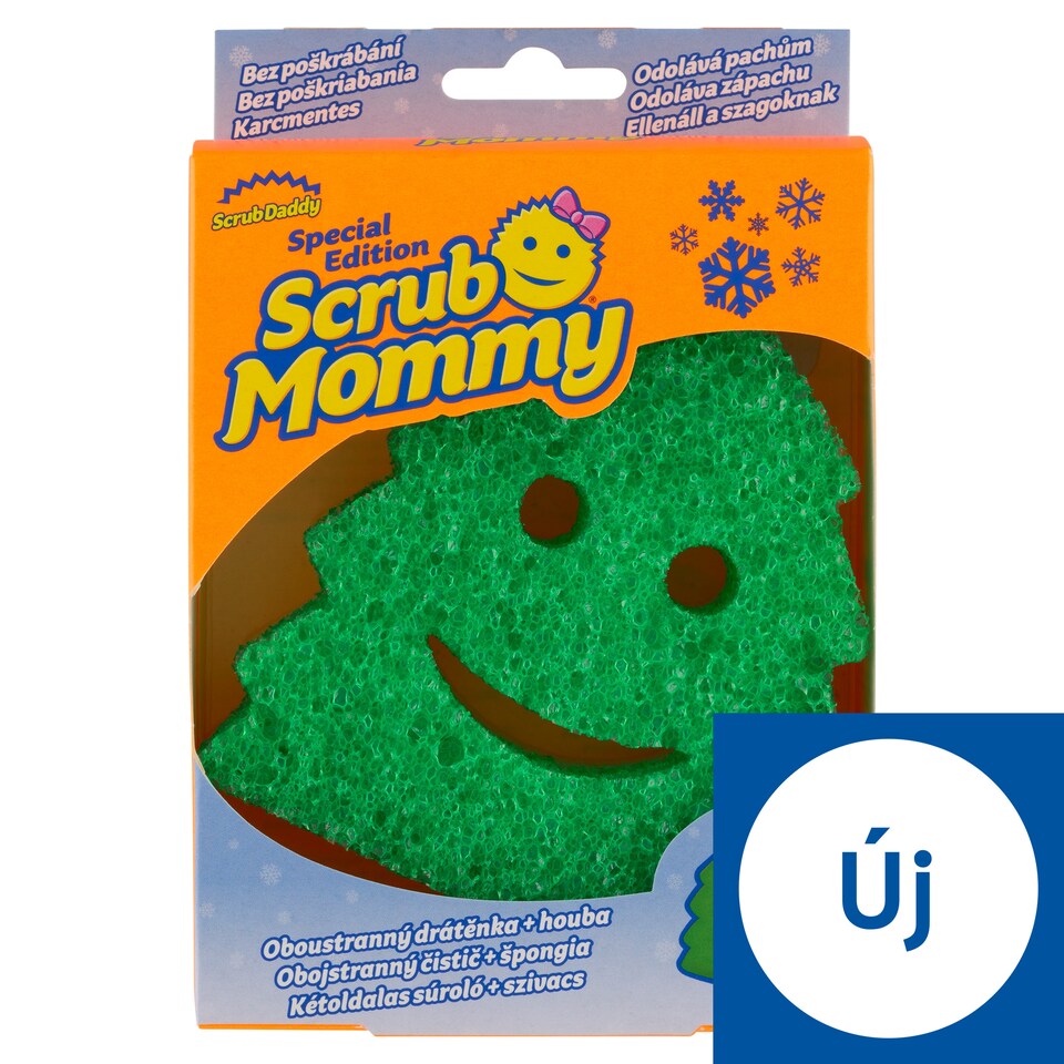 Scrub Daddy Scrub Mommy kétoldalas súroló és szivacs