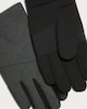 image 2 of F&F Two Tone Panelled Gloves in Grey