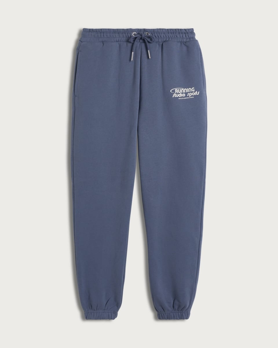 F&F Active AFTERCLASS Cuffed Joggers in Blue