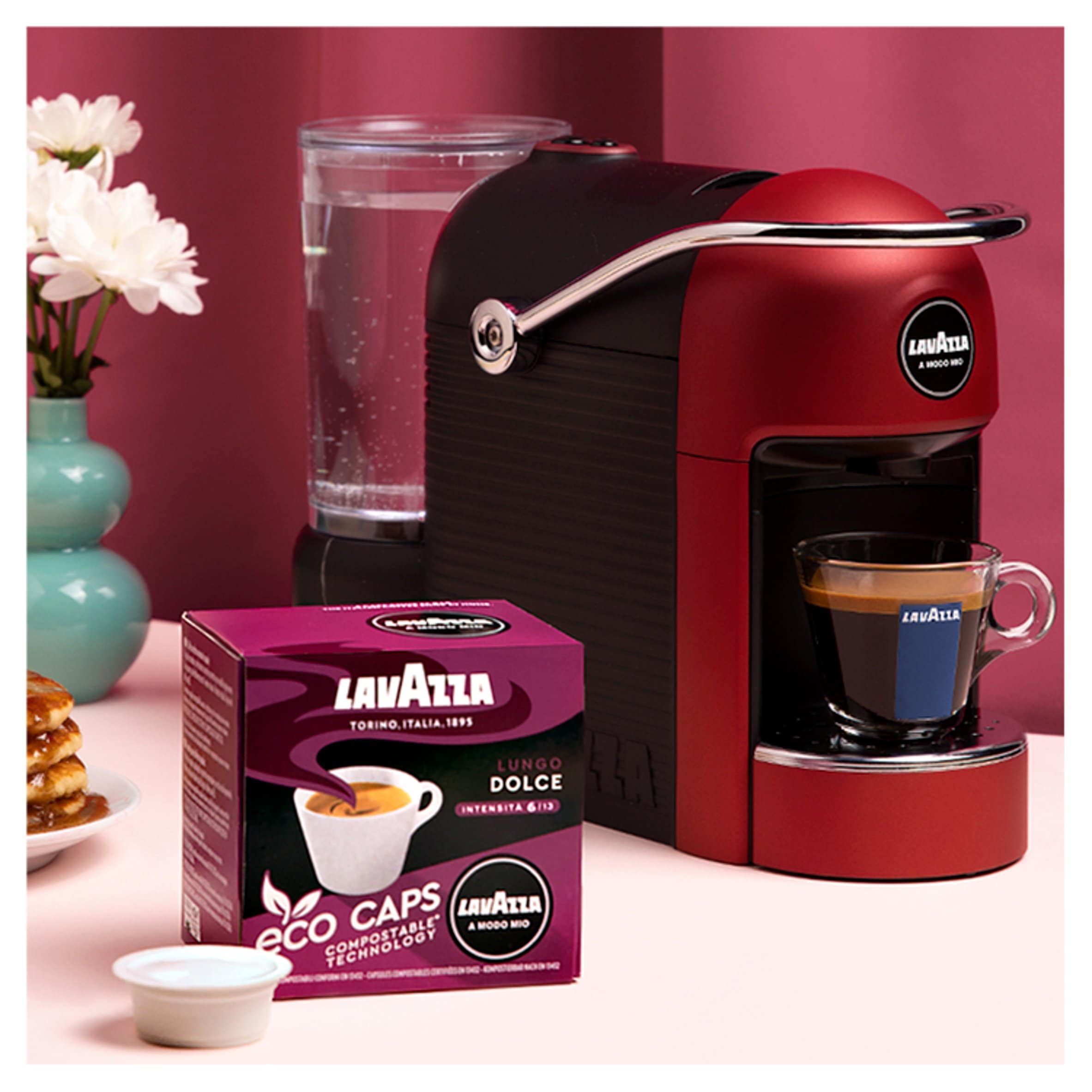 Lavazza A Modo Mio Lungo Dolce Coffee 