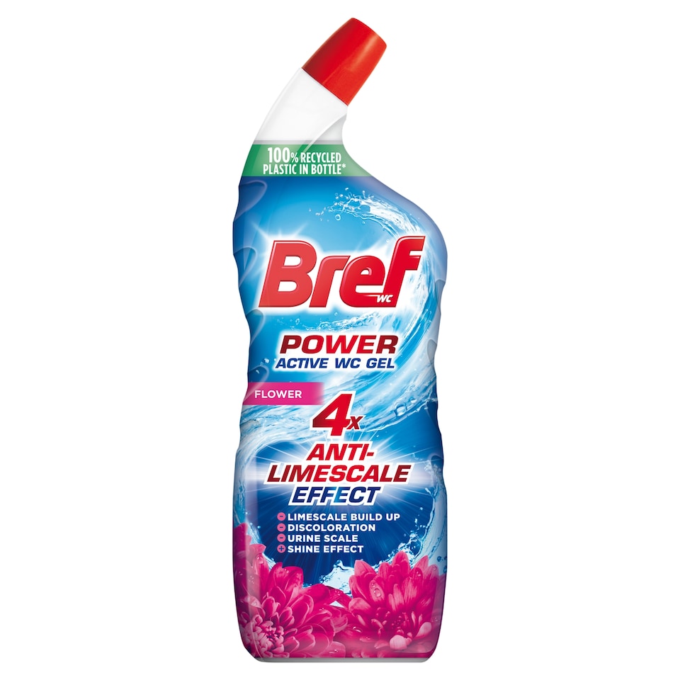 image 1 of Bref Power Active Flower Toilet Cleaner 750 ml