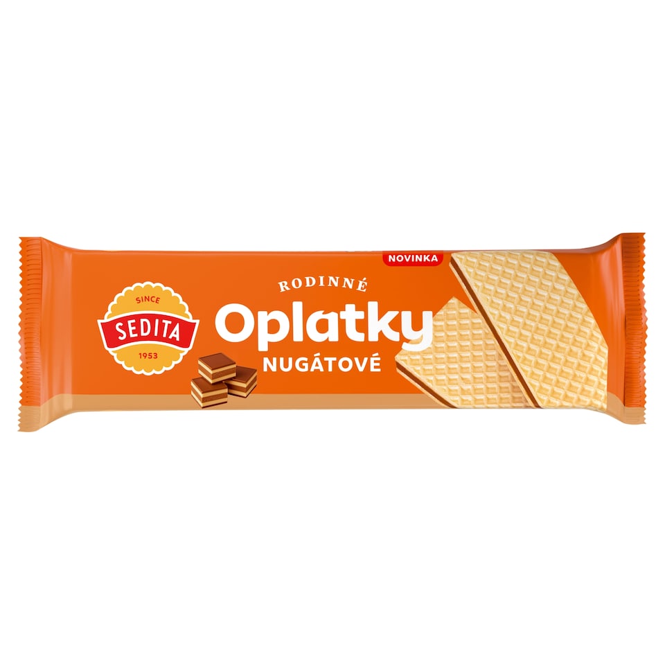 Sedita Rodinné Nougat Wafers 130g