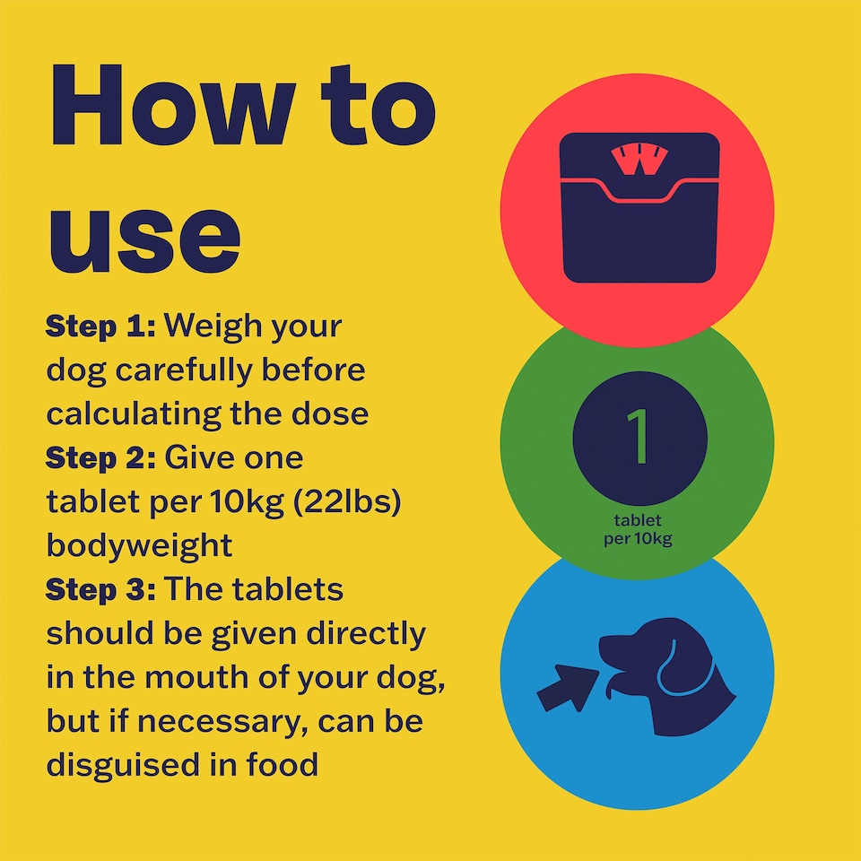 image 1 of Bob Martin Clear 3 In 1 Wormer Dog 2 Tablets Pack