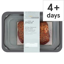 Tesco Finest Rump Joint Cornish Sea Salt & Pepper 500G