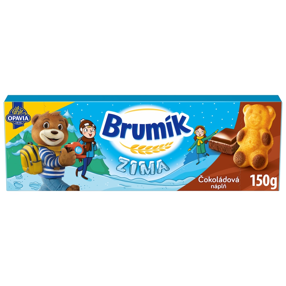 Opavia Brumík Easter Pastry with Chocolate Filling 150g