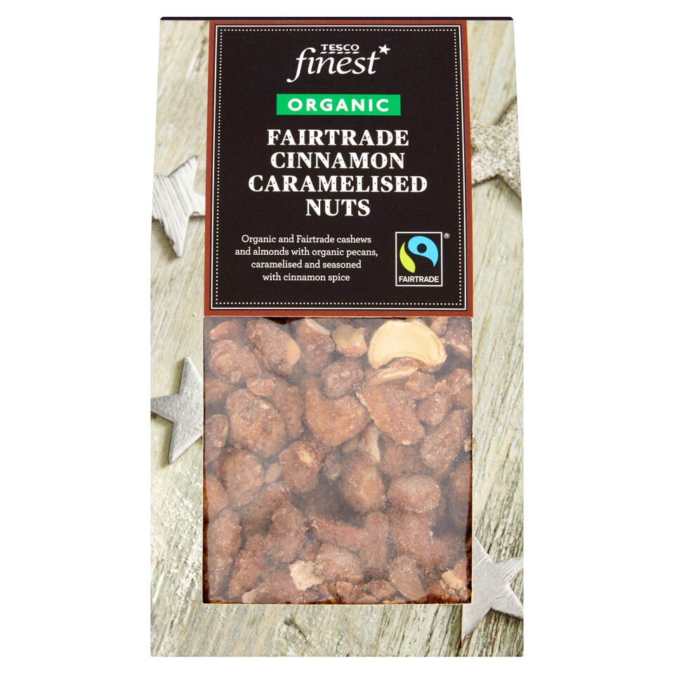 T.FIN* ORG F/TDE CINN CARAMLISD NUTS 225G