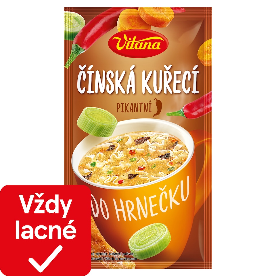 Vitana Čínska kuracia pikantná do hrnčeka 16 g