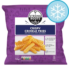 Strong Roots Crispy Crinkle Fries 750g