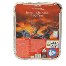 Tesco Small Disposable Charcoal Bbq Tray