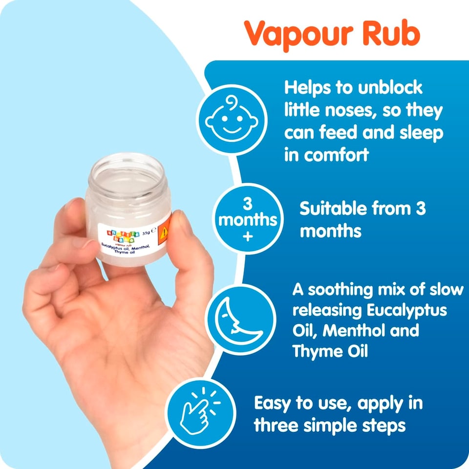 image 1 of Snufflebabe Vapour Rub 35G