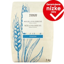 Tesco Múka polohrubá pšeničná 1 kg