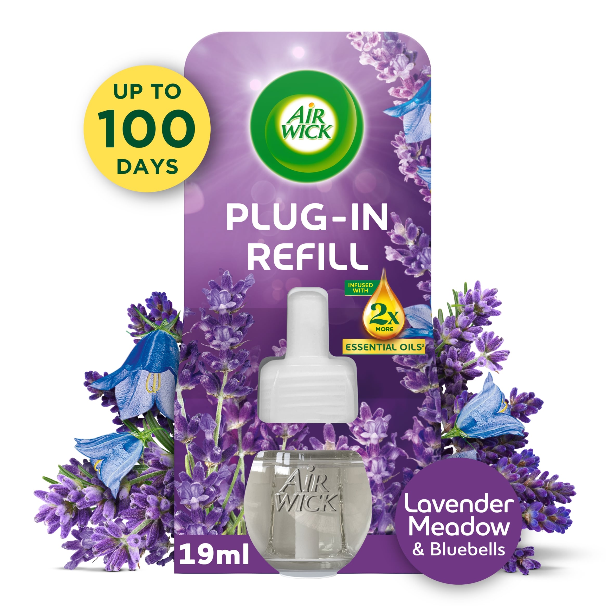 Air Wick Plug-In Refill Lavender Meadow & Bluebells Air Freshener 19ml
