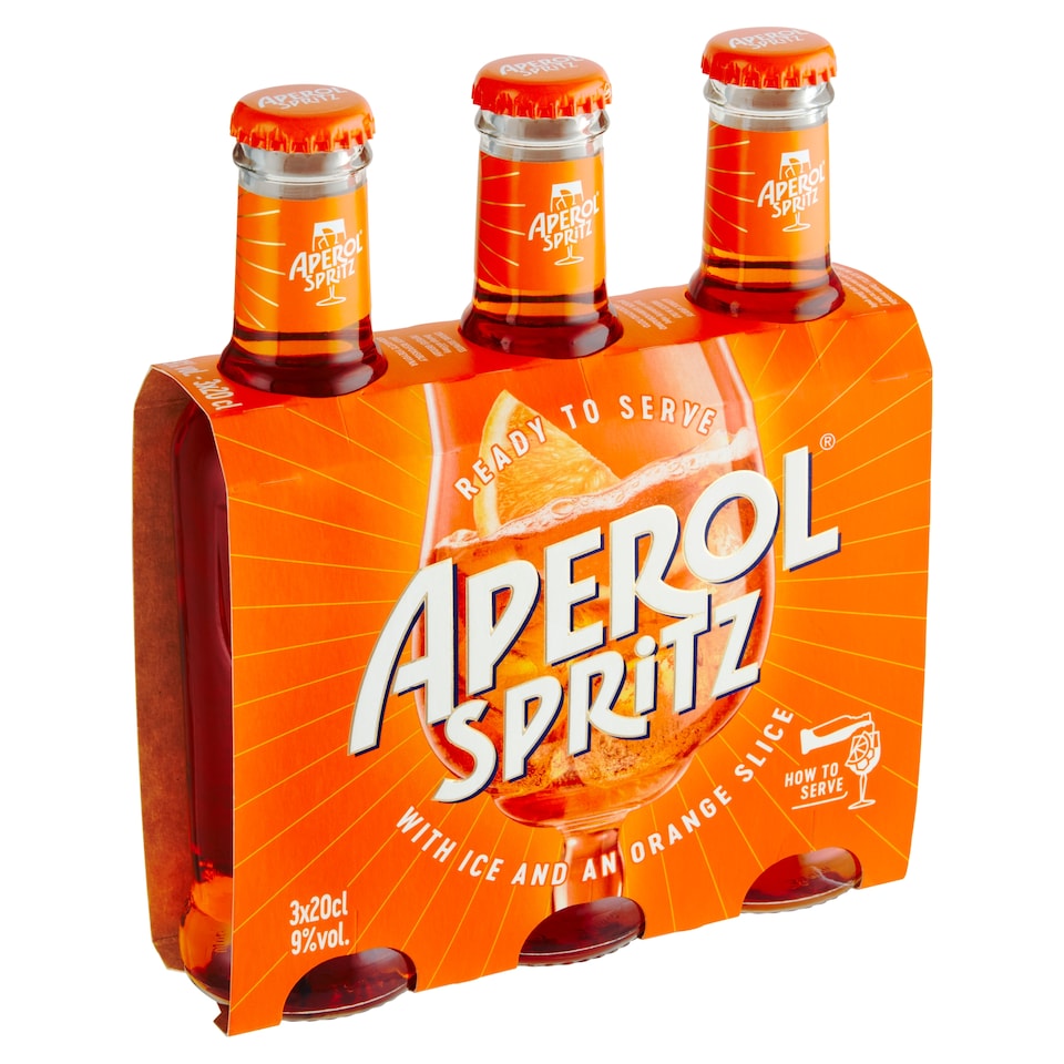 image 1 of Aperol Spritz 3 x 20cl