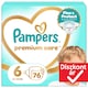 Pampers Premium Care Pelenka, Méret: 6, 76 db, 13kg-18kg  1. kép