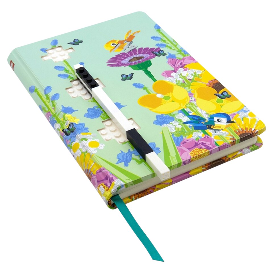 image 1 of Lego Botanical Reclaim & Recycle Notebook and Gel Pen